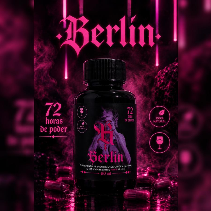 Berlin Shot Vigorizante Masculino